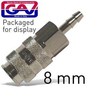 Universal Quick Coupler 8mm